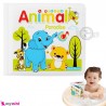 کتاب حمام آموزشی اعداد و حروف انگلیسی و حیوانات طرح فیل Animals Bath book