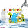 کتاب حمام آموزشی اعداد و حروف انگلیسی و حیوانات طرح فیل Animals Bath book