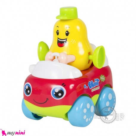 ماشین میوه ای هویلی تویز قدرتی نشکن Huile Toys fruit car