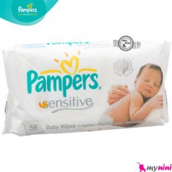 دستمال مرطوب پمپرز ضد حساسیت سیسمونی Pampers baby wipes