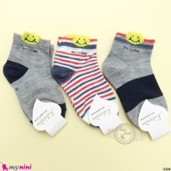 جوراب 3 عددی نخ پنبه ای بچگانه مارک کاتامینو katamino Baby cotton socks