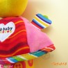 عروسک آویز صدادار پولیشی سگ LH Baby Plush Toys