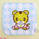 حوله دست نوزاد و کودک آبی ببر Baby washcloths