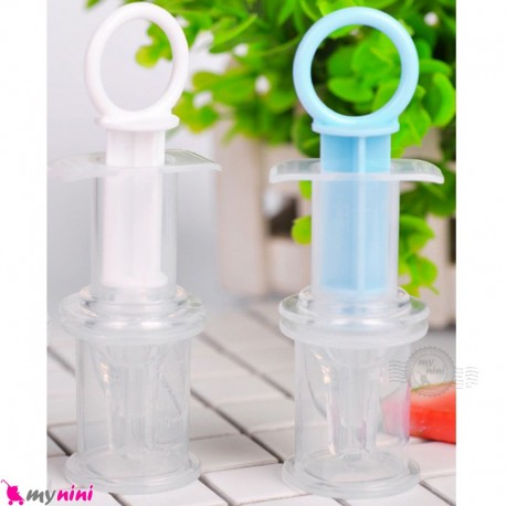 داروخوری سیلیکونی سرنگی نوزاد و کودک baby silicone medicine dispenser