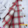 ست لباس بافتنی نوزاد و کودک سویشرت آستردار و شلوار رنگ سفید 0 تا 6 ماه baby warm clothes set