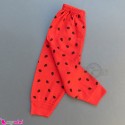 شلوار قرمز هندوانه ای نوزاد و کودک cute watermelon baby clothes