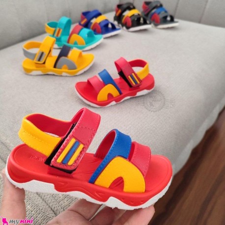 صندل بچه گانه اسپرت قرمز kids sandals