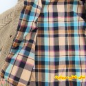 ست لباس بافتنی نوزاد و کودک سویشرت آستردار و شلوار رنگ نسکافه ای 0 تا 6 ماه baby warm clothes set