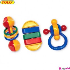 ست جغجغه 3 عددی تولو TOLO Toys