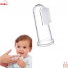 مسواک انگشتی قاب دار مارک اپل بی بی آبی Apple baby toothbrush