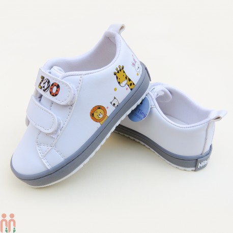 کفش بچگانه اسپرت میکروفایبر طرح زو kids shoes
