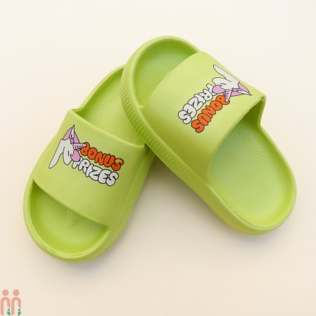 دمپایی بچه گانه ارگونومیک سبز یونی کورن kids slippers