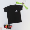 لباس تیشرت مشکی بچه گانه اسپرت نخی طرح آدیداس black Kids Tshirt