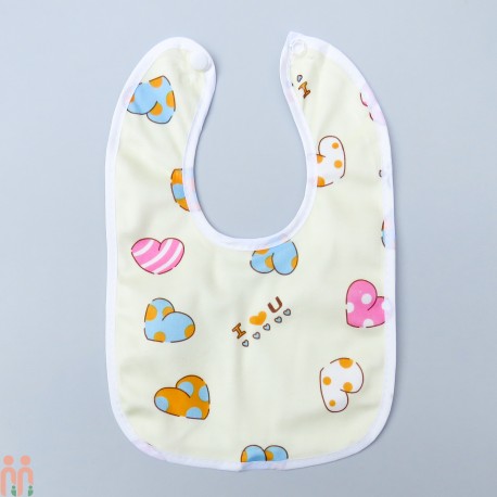 پیشبند نوزادی مخمل ضدآب وارداتی طرح لاو baby fleece Bib پیشبند نوزادی مخمل ضدآب وارداتی طرح لاو baby fleece Bib