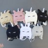 کلاه بچه گانه نوزاد روگوشی گرم داخل خزدار یونی کورن سرمه ای Baby warm hats