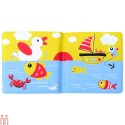 کتاب حمام آموزشی میوه ها و حیوانات طرح جوجه Bath book