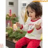 ست بلوز و شلوار یلدا نخی بچگانه هندوانه خندان cute watermelon baby clothes