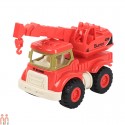ماشین اسباب بازی وارداتی جرثقیل wheeled crane toy
