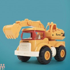ماشین اسباب بازی وارداتی بیل مکانیکی قدرتی excavator toy