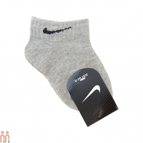 جوراب اسپرت مچی نخ پنبه ای بچگانه طوسی نایک Nike kids cotton socks