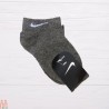 جوراب اسپرت مچی نخ پنبه ای بچگانه طوسی تیره نایک Nike kids cotton socks
