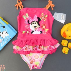 مایو دخترانه 2 لایه وارداتی مارک اورجینال دیزنی طرح میکی موس Disney baby girl swimsuits