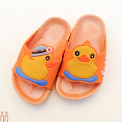 دمپایی بچه گانه ارگونومیک نارنجی اردک kids slippers