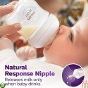 شیشه شیر اونت اصل 125 میل با جعبه سری جدید ریسپانس برند فیلیپس اونت Philips Avent Natural Response