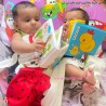 کتاب حمام آموزشی اعداد و حروف انگلیسی و حیوانات طرح فیل Animals Bath book