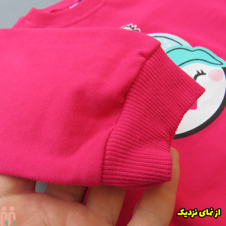 بادی و شلوار دخترانه دورس نخی نوزاد و کودک مارک بیبی گپ سرخابی سرمه ای پنگوئن baby gap kids bodysuits