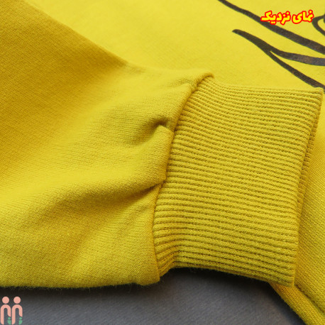 بلوز دخترانه دورس اعلا نخی سرشانه چین دار زرد گُلد نُوِل kids girl new shirts
