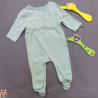 سرهمی نوزاد و کودک وارداتی نخی مارک اورجینال تکس بیبی سبز لیتل TEX baby junpsuits