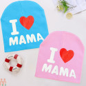 کلاه کشی نوزاد آی لاو ماما بدو تولد تا شش ماه I Love mama baby hat خرید سیسمونی