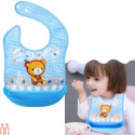 پیشبند ضد آب کاسه ای نوزاد و کودک کروکودیل Baby Bib