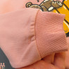 بلوز دورس بچه گانه اعلا صورتی خرس خوابیده kids new set clothes