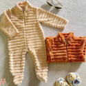 سرهمی مخمل نوزاد و کودک مارک اورجینال سُوکیوت So Cute baby jumpsuits
