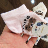 جوراب مچی 4 عددی نخی نوزاد و کودک تدی بوکله کیوت kids cotton socks
