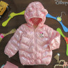 کاپشن پفی بچه گانه مارک دیزنی ضدآب گرم 3 لایه وارداتی صورتی مینی ماوس Disney kids hooded jacket