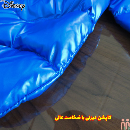 کاپشن پفی پسرانه مارک دیزنی ضدآب گرم 3 لایه وارداتی آبی میکی ماوس Disney kids hooded jacket