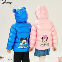 کاپشن پفی پسرانه مارک دیزنی ضدآب گرم 3 لایه وارداتی آبی میکی ماوس Disney kids hooded jacket