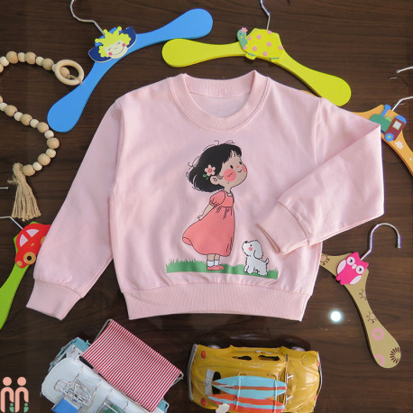 بلوز دورس دخترانه صورتی روشن دخترک girl clothes