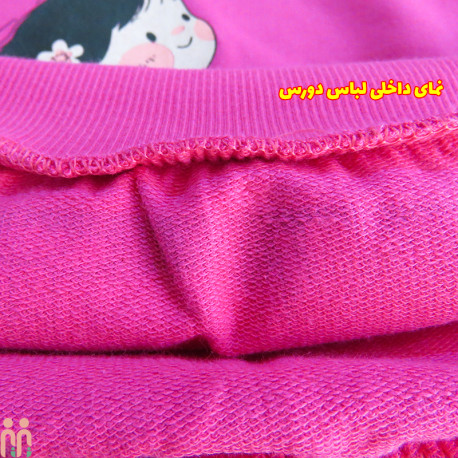 بلوز دورس دخترانه نخی سرخابی دخترک girl clothes