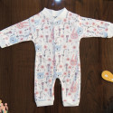 ست لباس بیمارستان نوزاد دخترانه 7 تکه نخی اعلا خرگوش صورتی Baby born clothes set