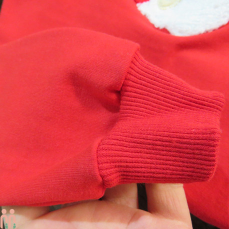 بلوز دورس نخی بچه گانه قرمز بابانوئل دخترانه پسرانه اسپرت kids new red shirt