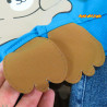 لباس مجلسی اسپرت بچه گانه بلوز دورس و شلوار لی تدی آبی Kids teddy new set