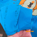 لباس مجلسی اسپرت بچه گانه بلوز دورس و شلوار لی شیر آبی 3 بُعدی Kids lion 3D clothes