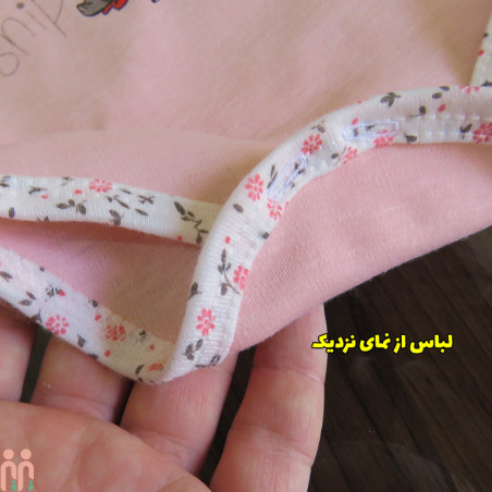لباس صورتی نوزاد