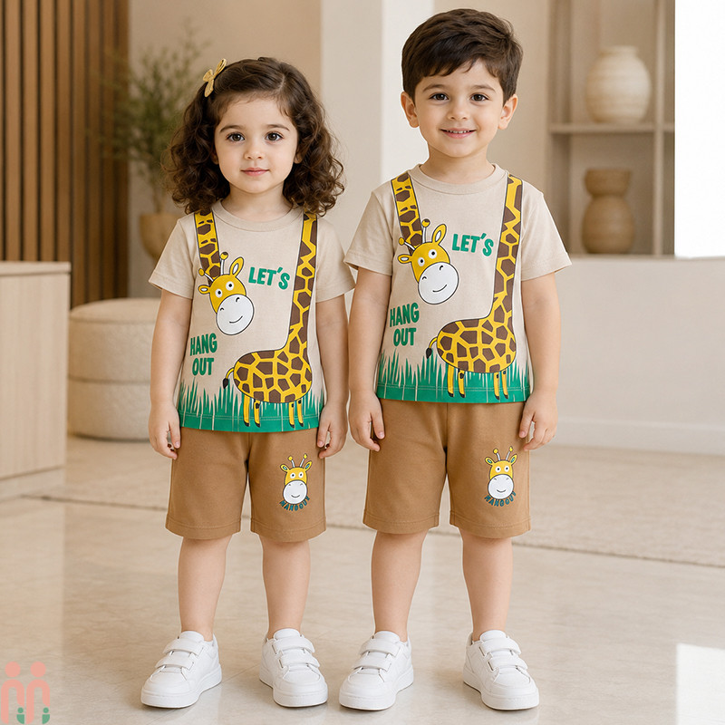 تیشرت و شلوارک بچگانه