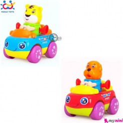 ماشین حیوانات هویلی تویز ببر و سگ Huile Toys animal cars
