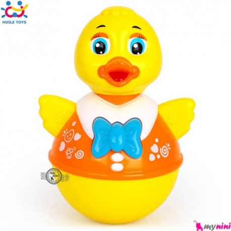اردک تعادلی هویلی تویز موزیکال Huile Toys duck tumbler